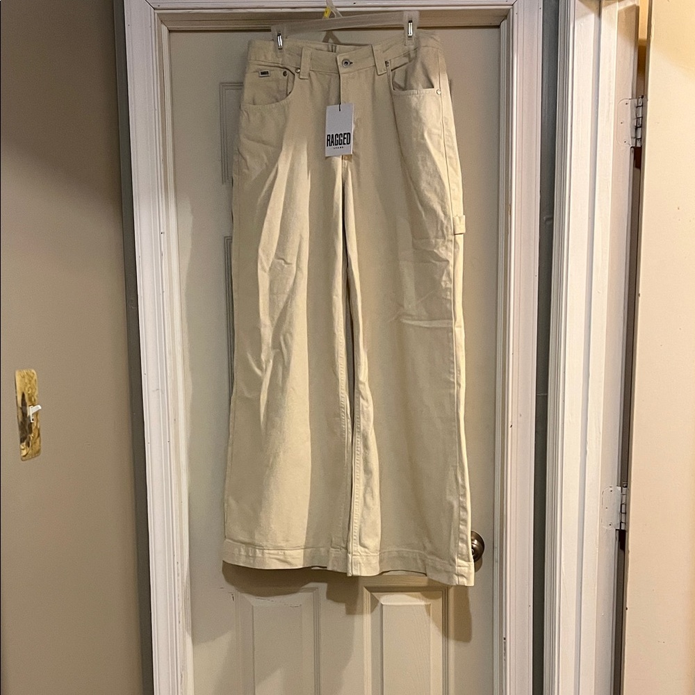 Cream Pants
